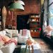 brick wall, room, interior design