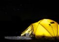 tent, camp, night