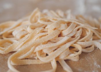 fettuccine, pasta, flour