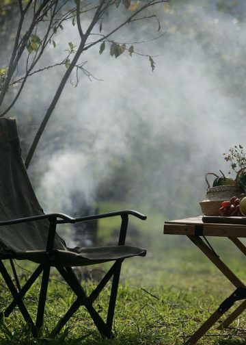 camping, picnic, lunch