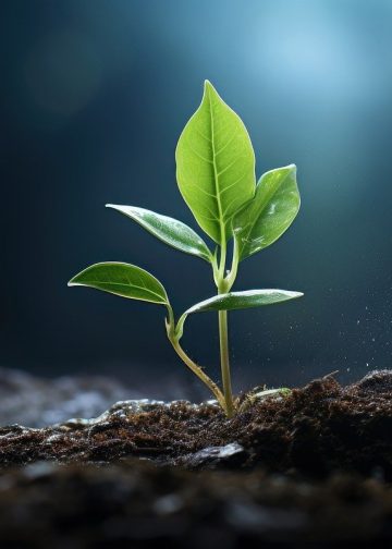 plant, growing, sprout