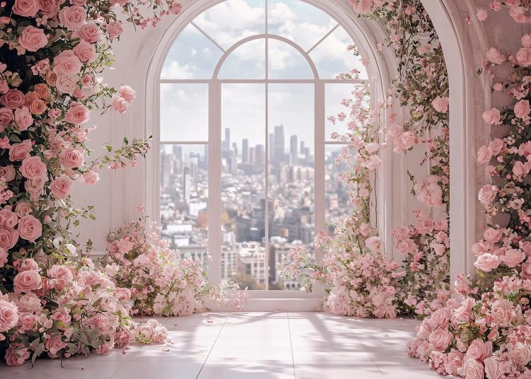 ai generated, nature, archway